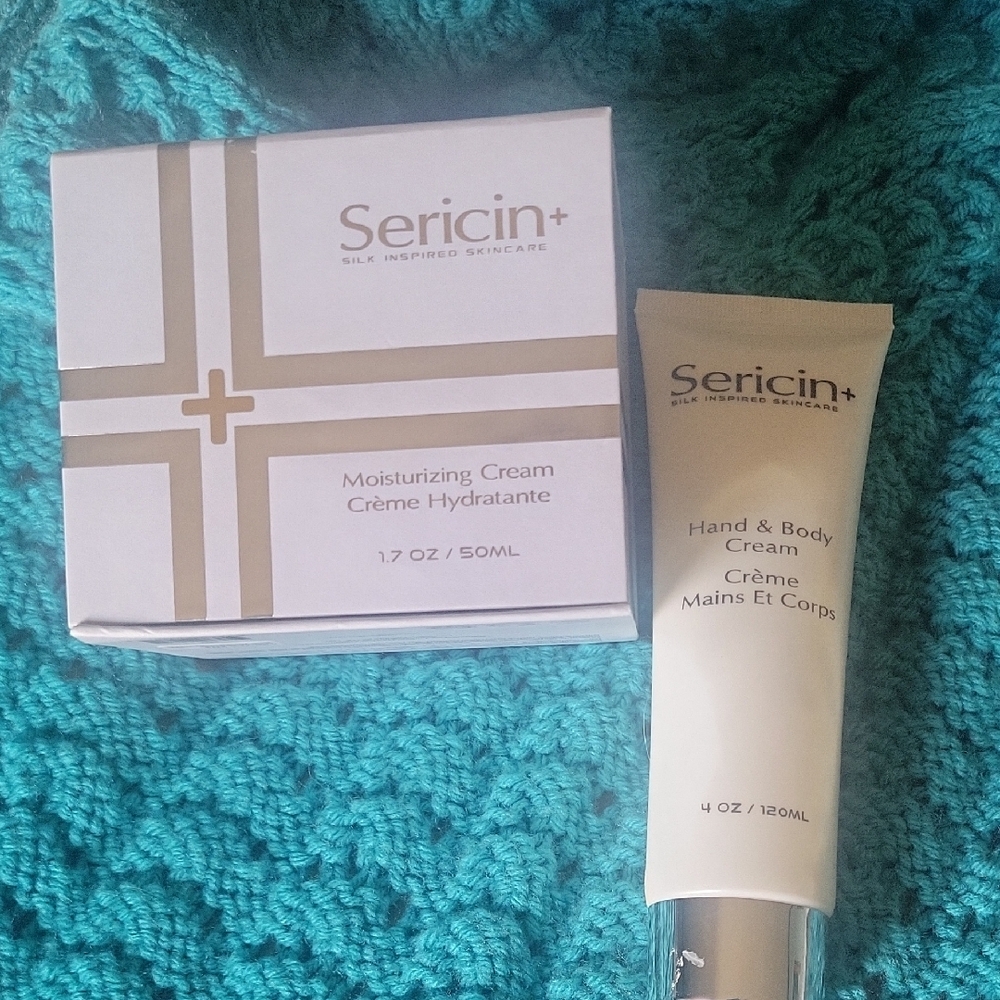 Sericin+ Moisturizer and Hand & Body Creme